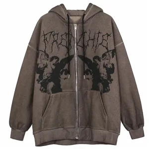 Vintage Angel Hooded Jacket