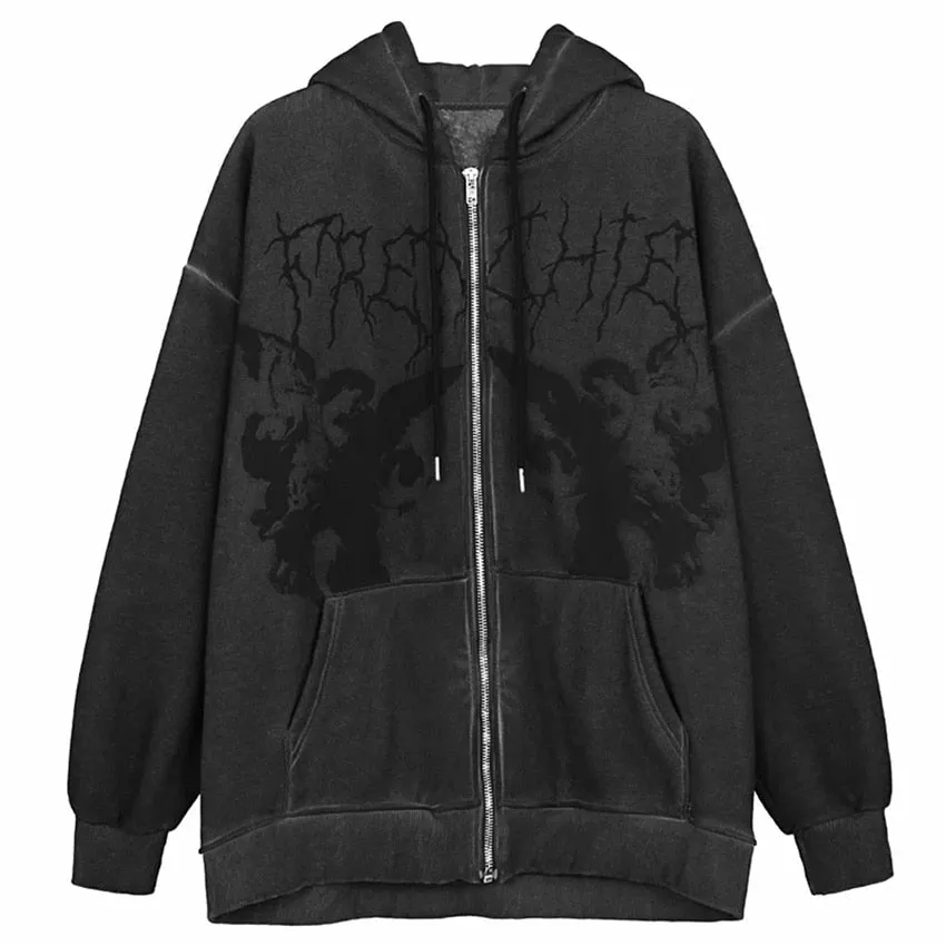 Vintage Angel Hooded Jacket