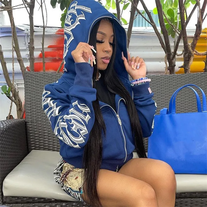 Vintage Angel Hooded Jacket