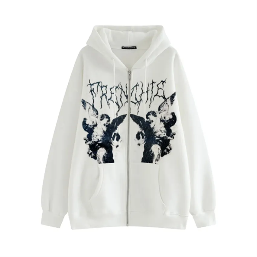 Vintage Angel Hooded Jacket