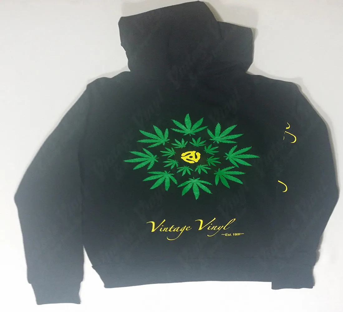 Vintage Vinyl - Womens Zip-Up Hoodie