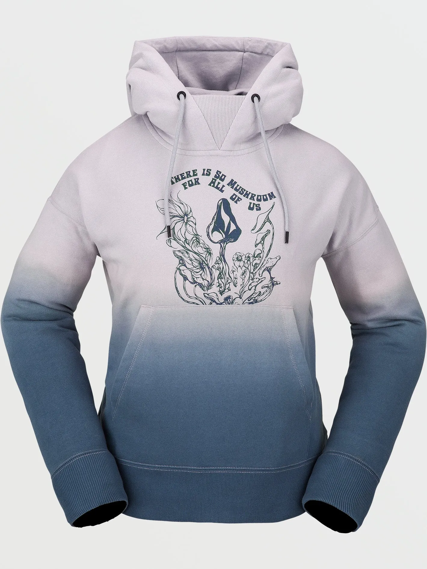 Vol Peak Fleece Hoodie - Petrol Blue