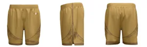 Warriors City Core Shorts Above Knee Side Seam Design Your Own Custom