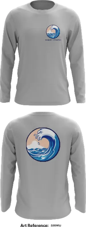 WaveCrash Store 1 Core Men's LS Performance Tee - D3sw5J