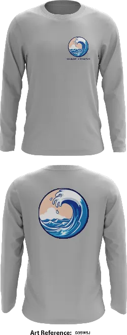 WaveCrash Store 1 Core Men's LS Performance Tee - D3sw5J