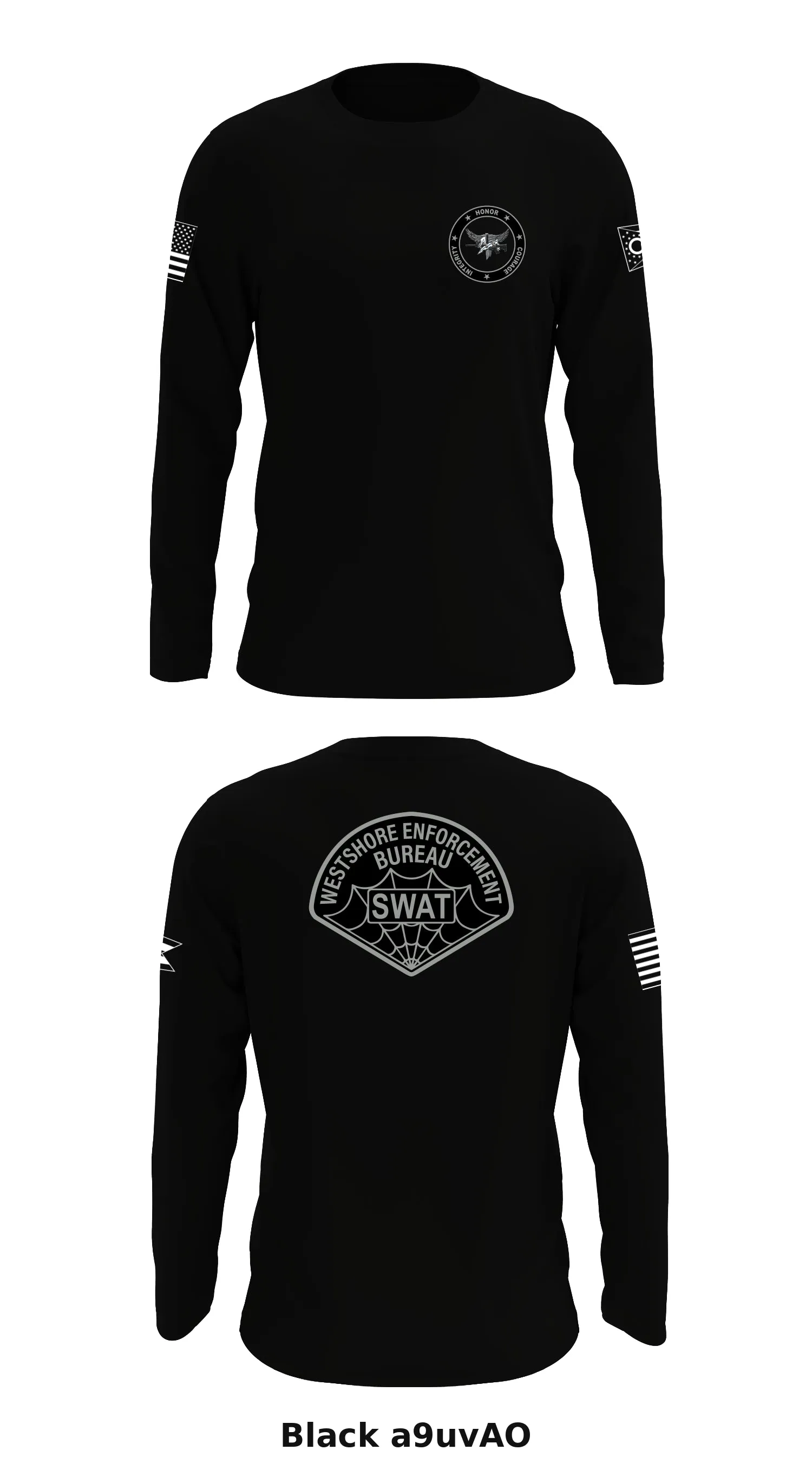 WEB SWAT Store 1 Core Men's LS Performance Tee - a9uvAO