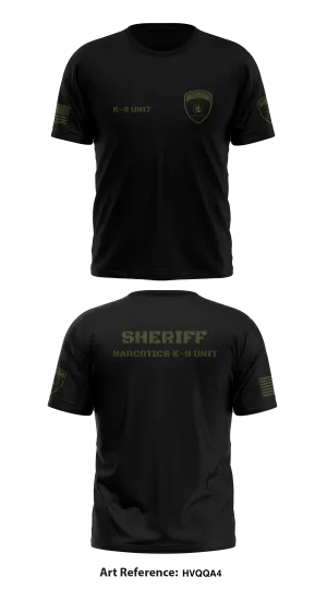 Webster County MS. K-9/Narcotics Unit Store 1 Core Men's SS Performance Tee - hvqqA4