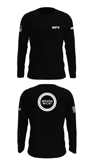 WFVOA Store 1 Core Men's LS Performance Tee - 67026298951