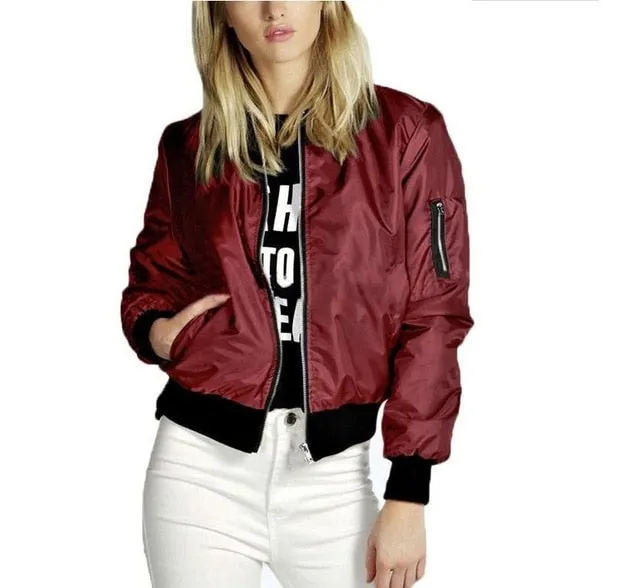 Windbreaker Women Coats Long Sleeve Jackets