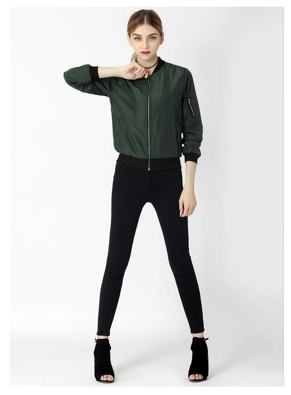 Windbreaker Women Coats Long Sleeve Jackets
