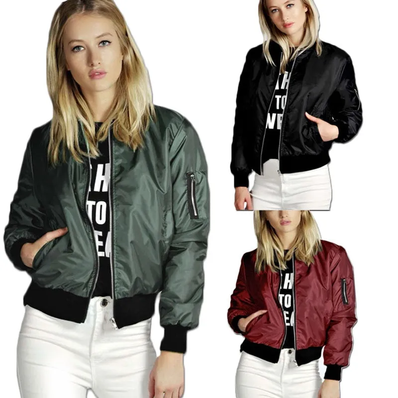 Windbreaker Women Coats Long Sleeve Jackets