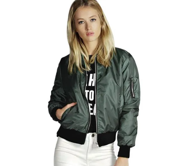 Windbreaker Women Coats Long Sleeve Jackets