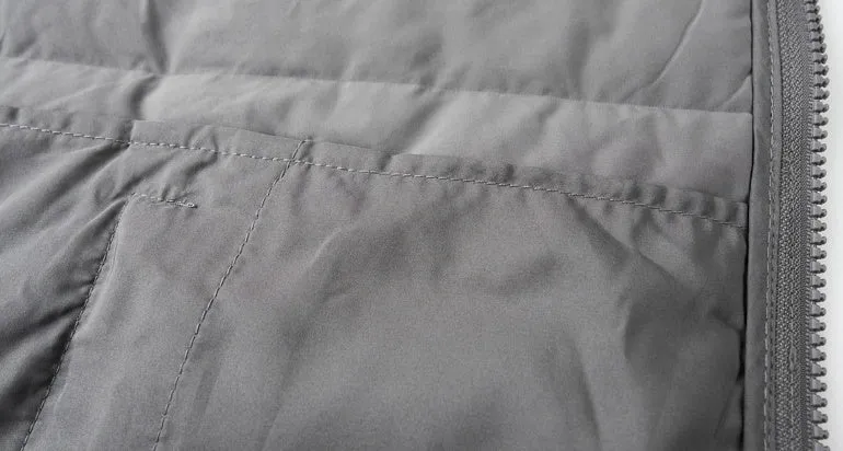 Windproof Quilted Track Jacket for Comfortable Casual Wear