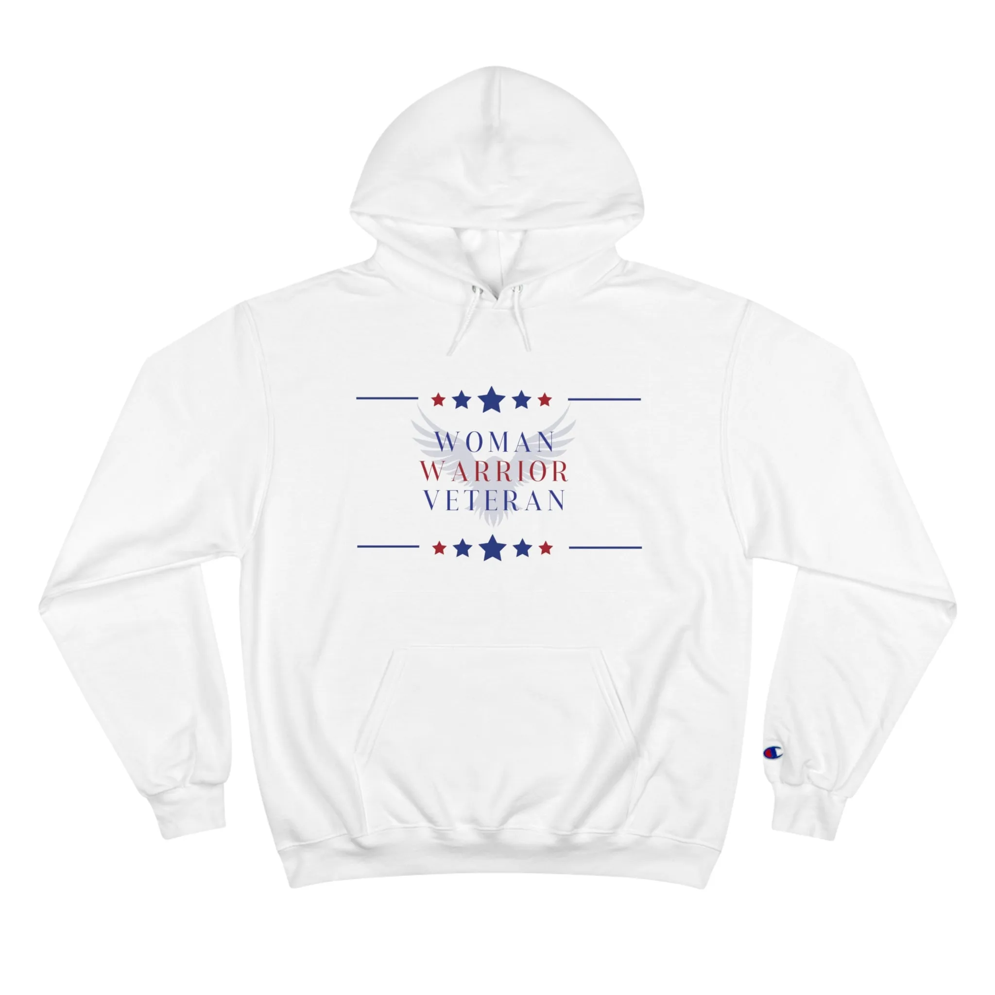 Woman, Warrior, Veteran Champion Hoodie