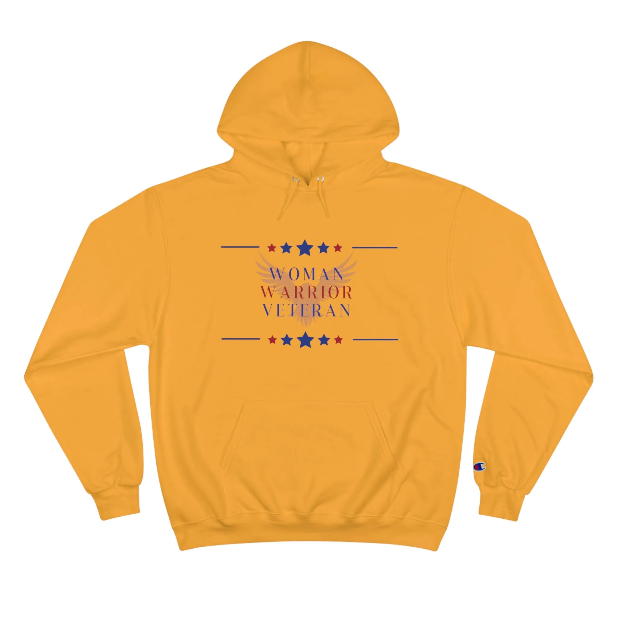 Woman, Warrior, Veteran Champion Hoodie