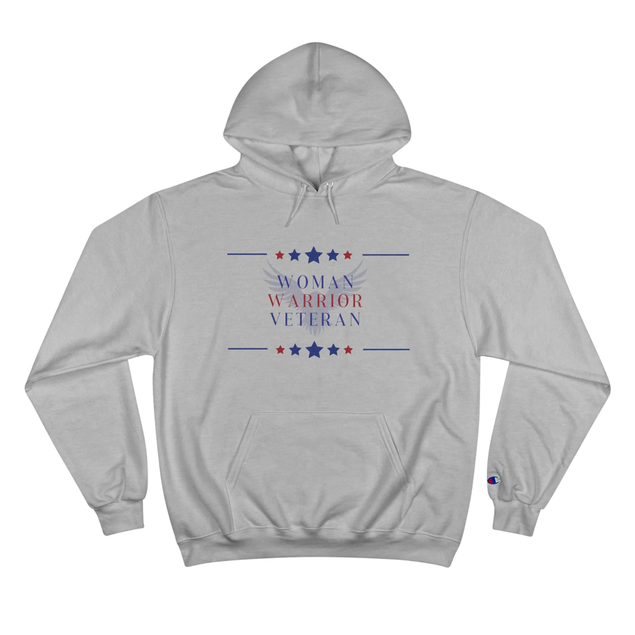 Woman, Warrior, Veteran Champion Hoodie