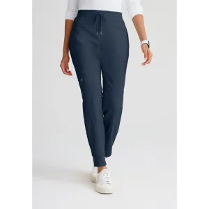 Women's Boost Jogger Scrub Pant - Barco One Collection / Color - Steel / Fit - Regular / Sizes - XS, S, M, L, XL, 2XL, 3XL by Barco Uniforms
