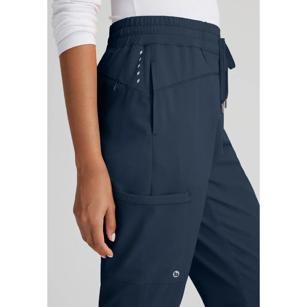 Women's Boost Jogger Scrub Pant - Barco One Collection / Color - Steel / Fit - Regular / Sizes - XS, S, M, L, XL, 2XL, 3XL by Barco Uniforms