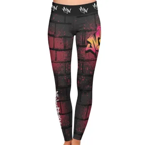 Womens Graffiti Spats