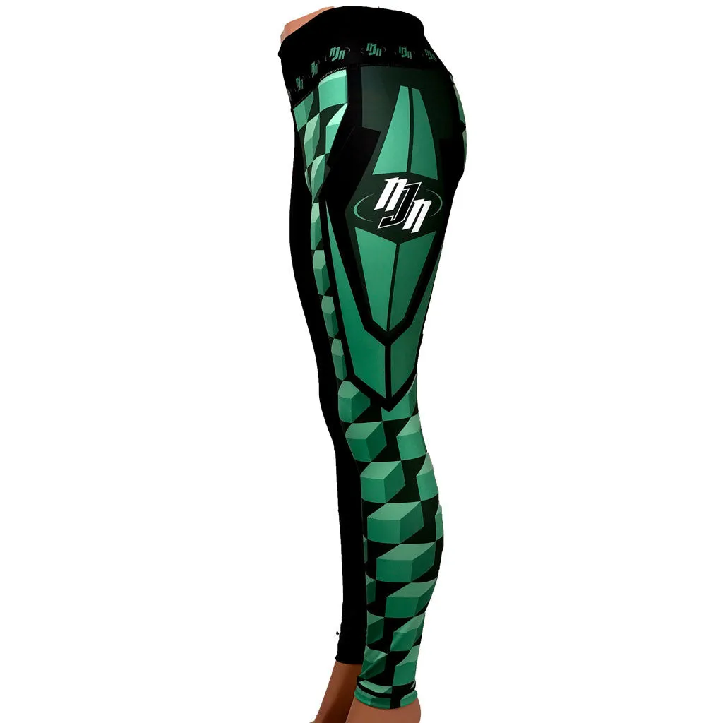 Women's Green M1 Spats