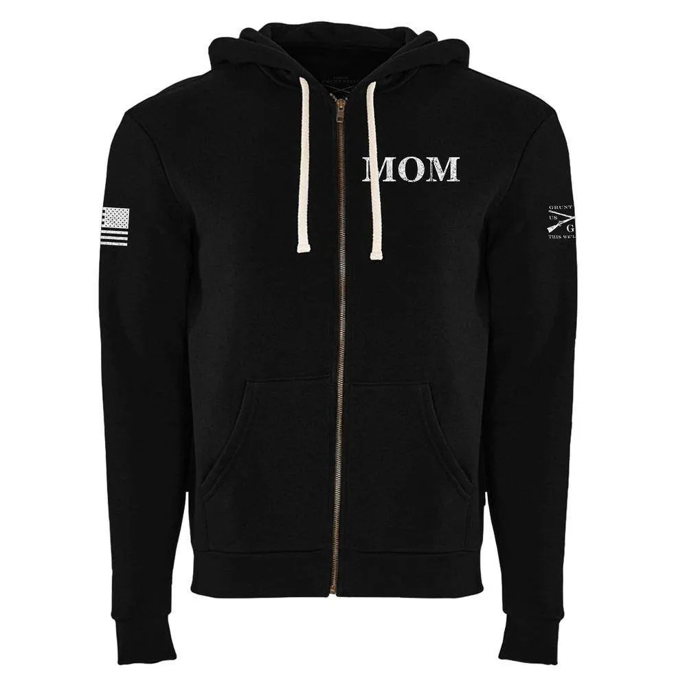 Women's Mom Defined Full-Zip Hoodie - Black