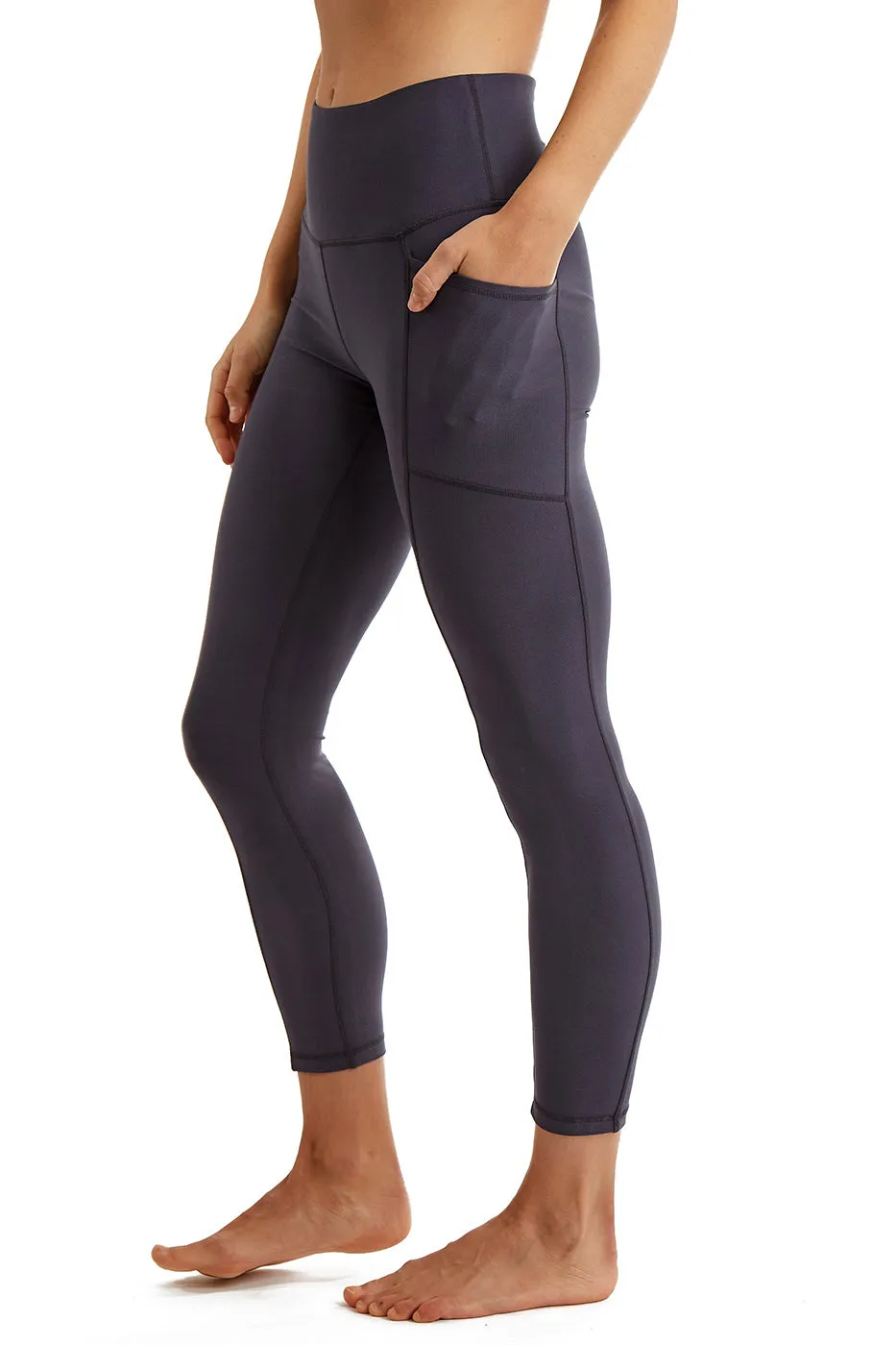 Women's Side Phone Pockets 7/8 Legging