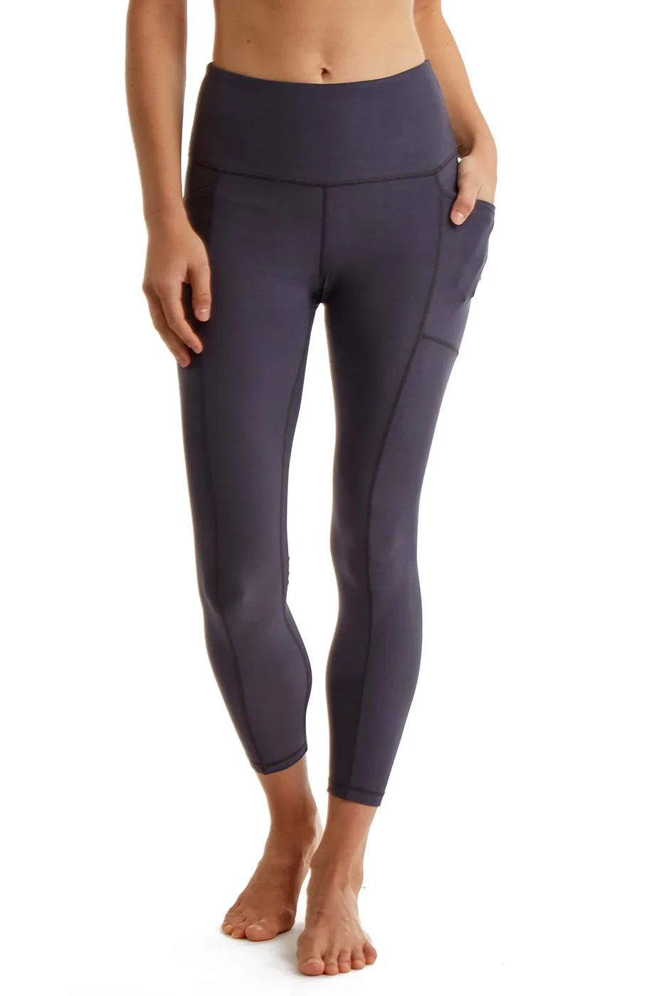 Women's Side Phone Pockets 7/8 Legging