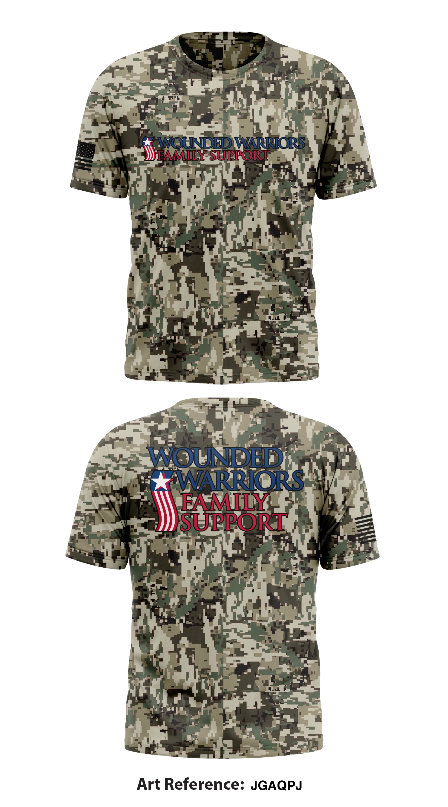 Wounded Warriors Family Support Store 1 Core Men's SS Performance Tee - jgAQpj