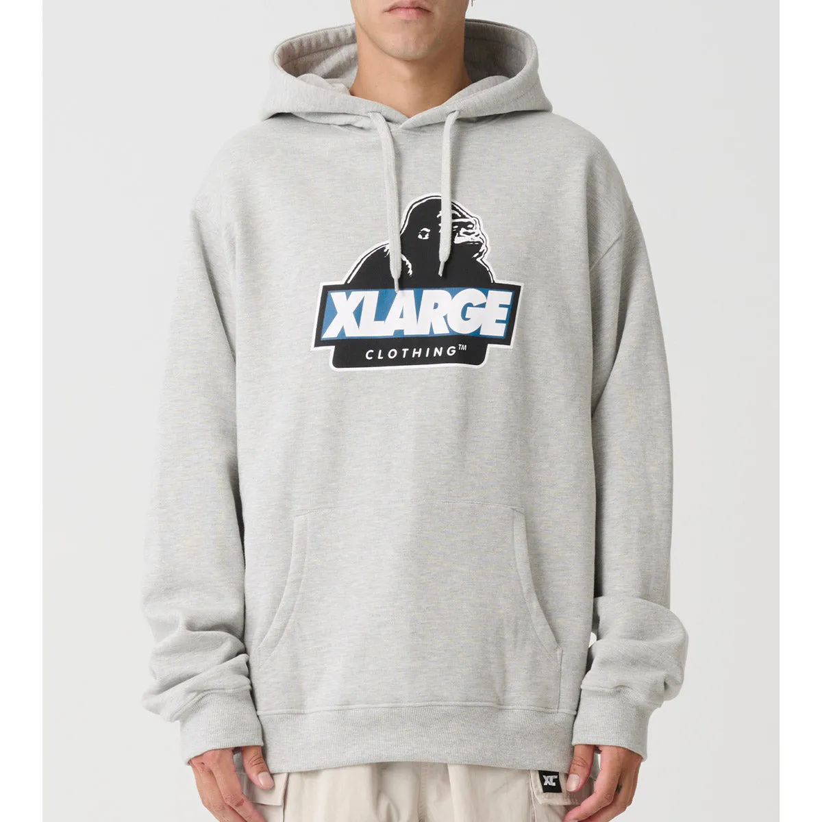 Xlarge - Slanted Hoodie Ash Heather