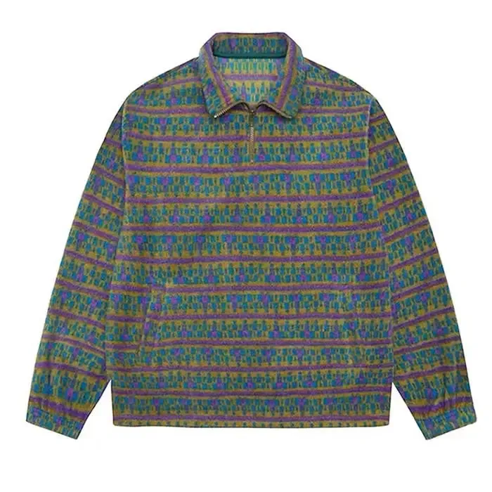 Y2K Full Zip Jacket in Multiple Sizes for Trendy Look
