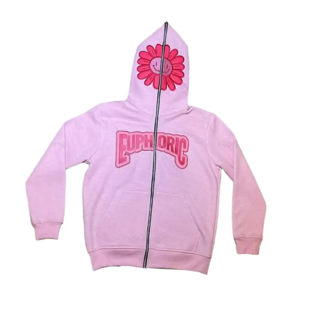 Y2K Pink Hoodie