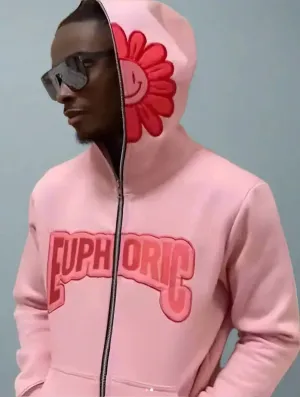 Y2K Pink Hoodie