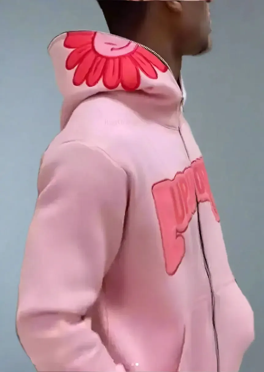 Y2K Pink Hoodie
