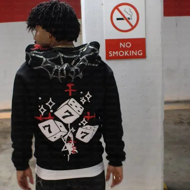 Y2K Spider Hoodie