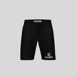 YOUTH MMA PRO BLACK & WHITE SHORT