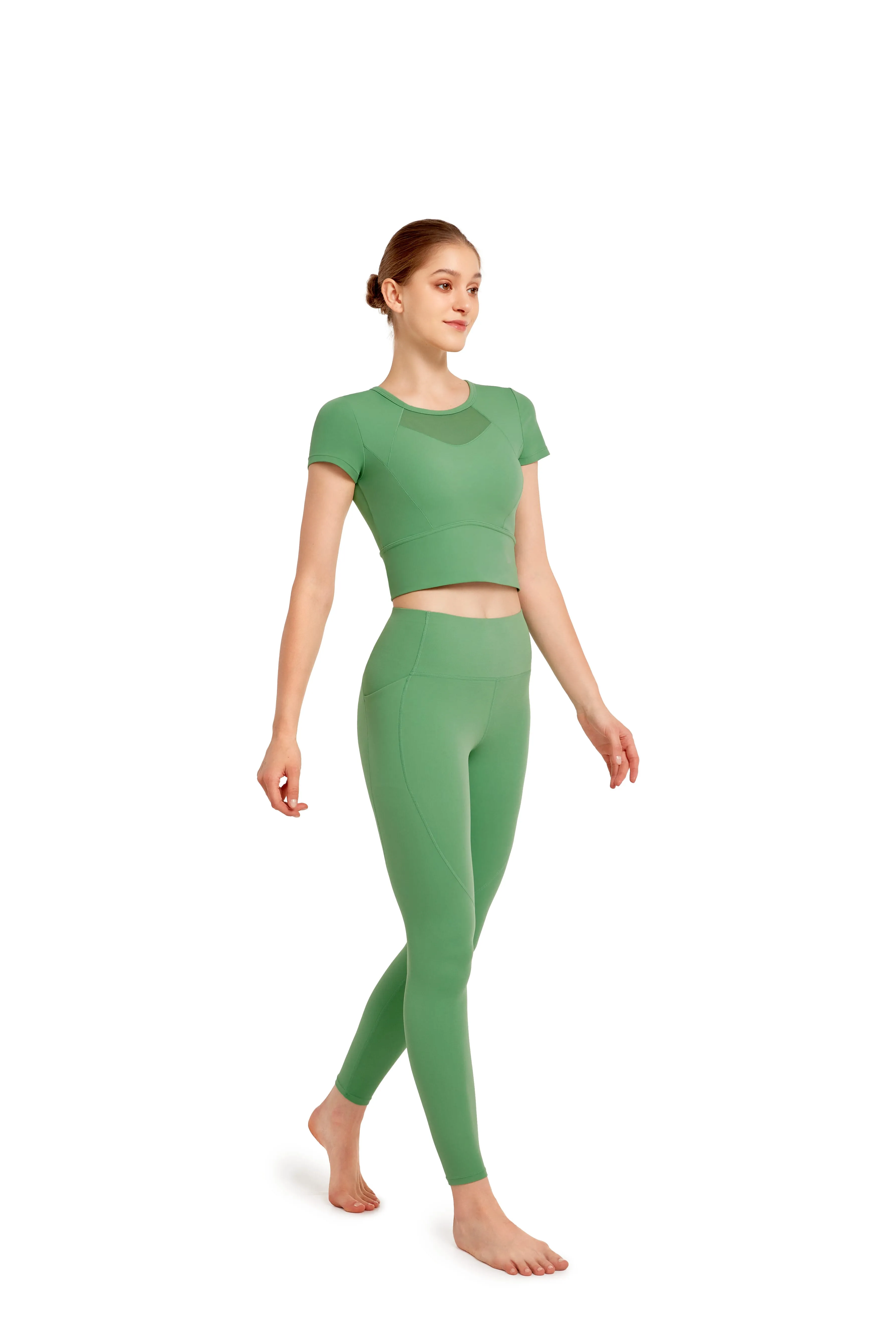 YVETTE CROPPED T-SHIRT FLORA