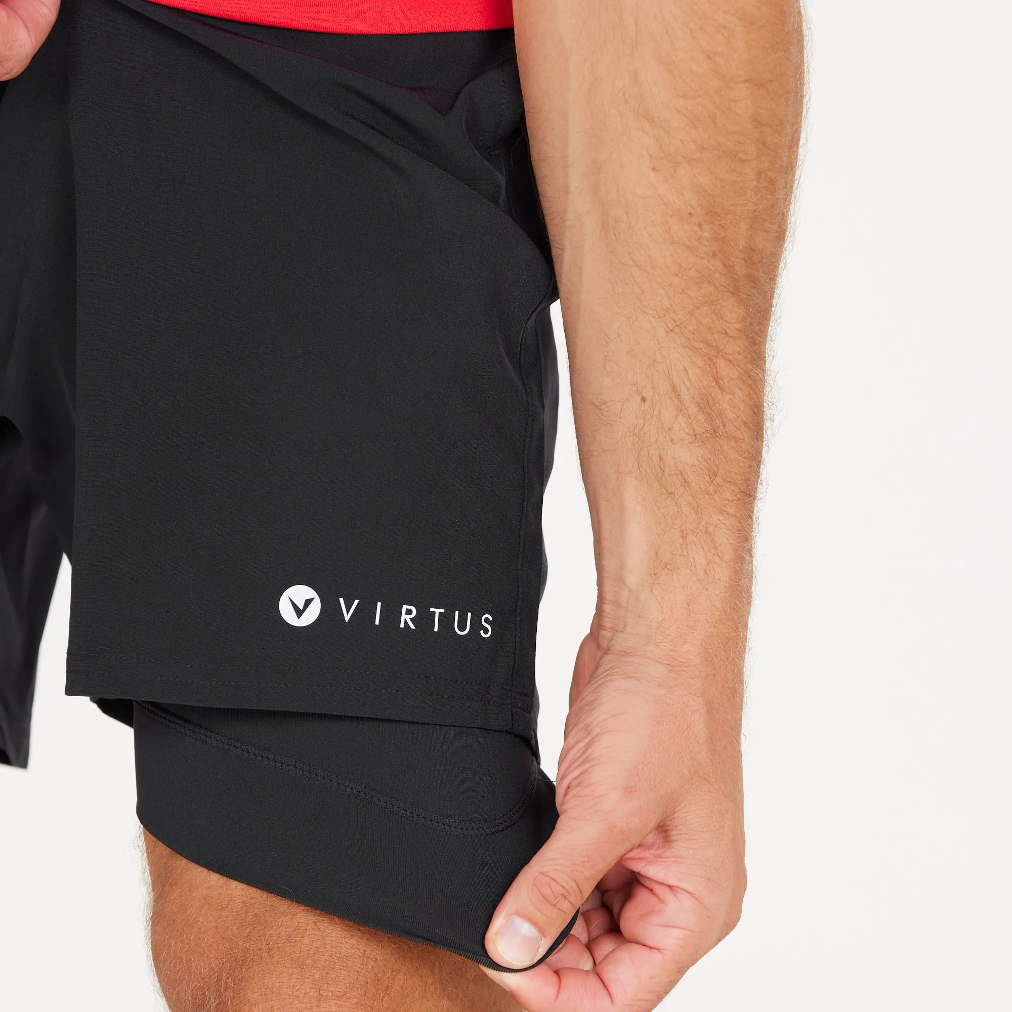 Zayne 2-in-1 Stretch Shorts